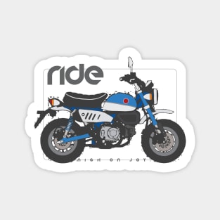 Ride mini blue Sticker